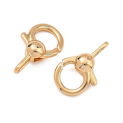 SHEGRACE Brass Spring Ring Clasps XGRQ58922-786G-1