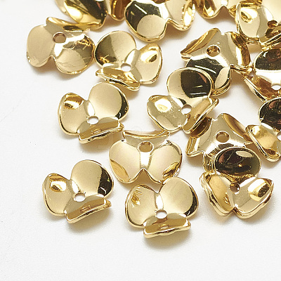 Brass Bead Cap Findings X-KK-S347-144-1