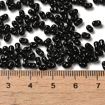 Opaque Glass Seed Beads SEED-K009-06B-01-1