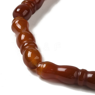 Natural Red Agate Beads Strands G-NH0017-A02-01-1