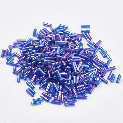 Glass Bugle Beads SEED-E001-5mm-168-1