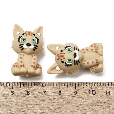 Food Grade Eco-Friendly Silicone Focal Beads SL-CBAECCD-01B-1