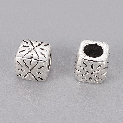 Tibetan Style Spacer Beads LS-LF0986Y-1