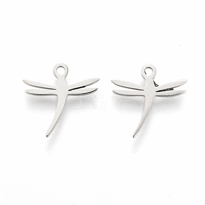 Tarnish Resistant 304 Stainless Steel Charms STAS-I151-10P-1