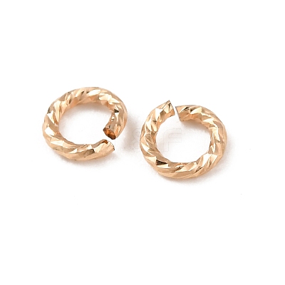 1/20 14K Gold Filled Open Jump Rings KK-Z159-01G-03-1