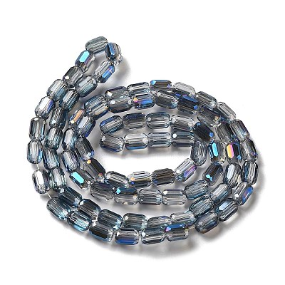 Electroplate Glass Beads Strands EGLA-D031-01-23-1