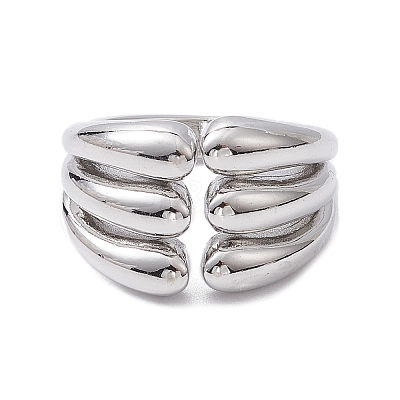 Brass Adjustable Rings RJEW-K257-58P-1