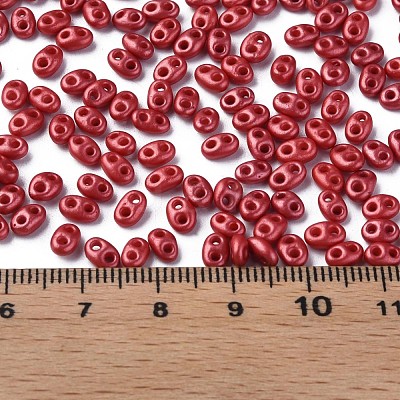 Colours Luster Czech Glass Seed Beads SEED-N004-005-E03-1