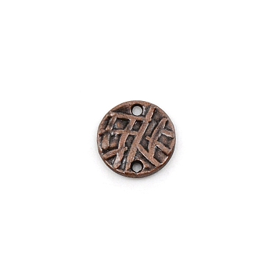 Zinc Alloy Tibetan Style Links Connectors FIND-WH0094-85R-1