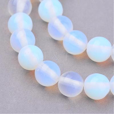 Opalite Beads Strands G-Q462-6mm-31-1