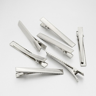 Iron Alligator Hair Clip Findings IFIN-A171-08E-02-1