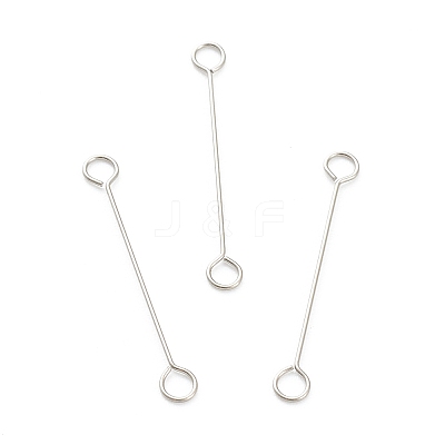 Non-Tarnish 316 Surgical Stainless Steel Eye Pins X-STAS-P277-A02-P-1