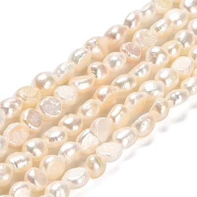 Natural Cultured Freshwater Pearl Beads Strands PEAR-E016-111-1