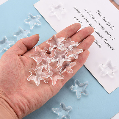 Transparent Acrylic Beads TACR-S154-58B-205-1