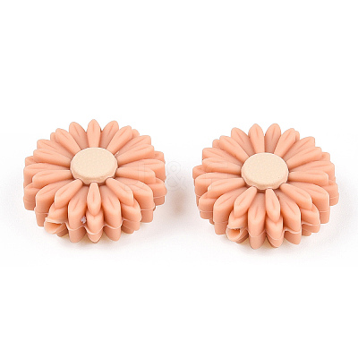 Food Grade Eco-Friendly Silicone Focal Beads SIL-F002-14D-1