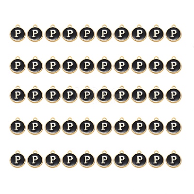 Golden Plated Alloy Charms ENAM-SZ0001-25B-P-1