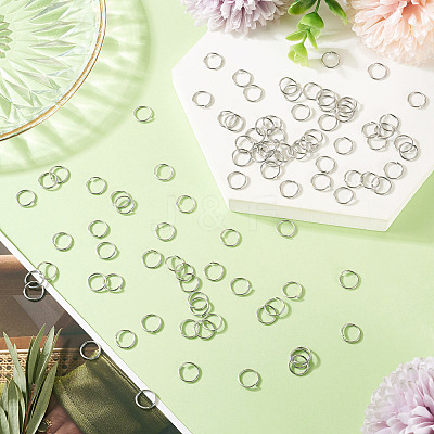 304 Stainless Steel Open Jump Rings STAS-TA0002-99B-1