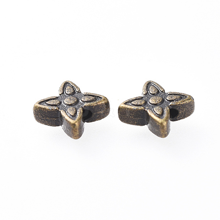 Tibetan Style Alloy Beads MLF0238Y-NF-1