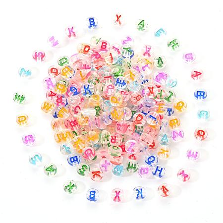 Transparent Clear Acrylic Beads MACR-YW0001-23-1