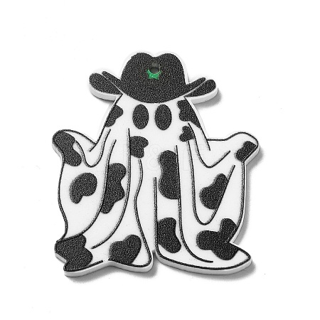 Halloween Acrylic Pendants OACR-H041-01A-1