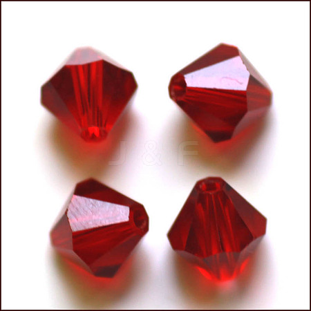 Imitation Austrian Crystal Beads SWAR-F022-5x5mm-208-1