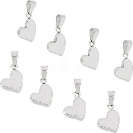 304 Stainless Steel Charms STAS-UN0013-45P-1