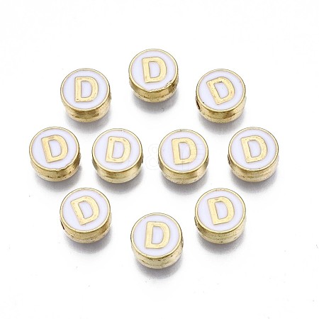 Alloy Enamel Beads X-ENAM-N052-006-01D-RS-1
