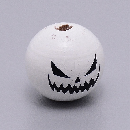 Natural Wood Beads WOOD-TAC0007-54-1
