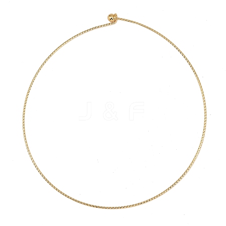 1.5MM Textured 304 Stainless Steel Necklace Making STAS-P444-02G-1