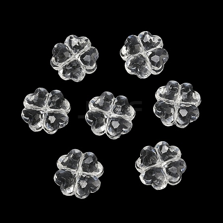 Transparent Acrylic Beads SACR-F016-03B-1