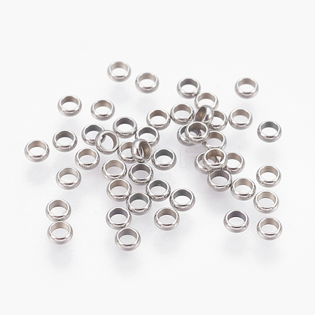Tarnish Resistant 201 Stainless Steel Beads STAS-P208-05P-01-1