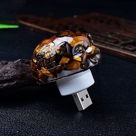 Resin Pig Shape USB Night Light PW-WG82AA3-12-1