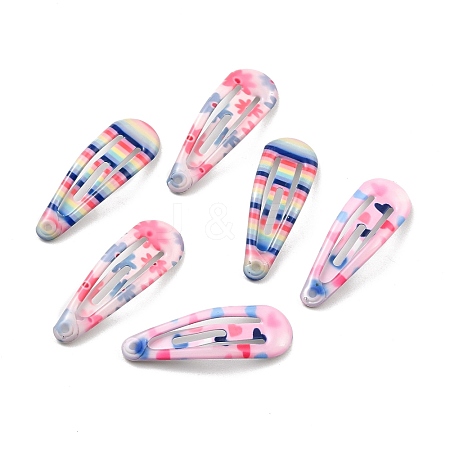 Printed Iron Snap Hair Clips PHAR-Z004-09B-1