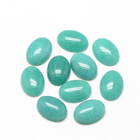 Natural White Jade Cabochons G-R415-13x18-25-1