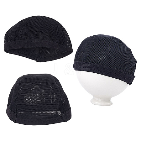 PP Mesh Net Wig Caps for Women DIY-WH0683-07A-1