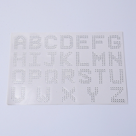 Acrylic Rhinestone Stickers DIY-WH0225-25-1
