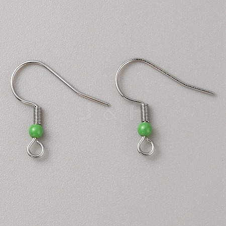304 Stainless Steel Earring Hooks LS-STAS-WH0027-64P-06-1