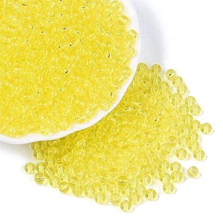 FGB Transparent Glass Seed Beads SEED-N013-01A-12-1