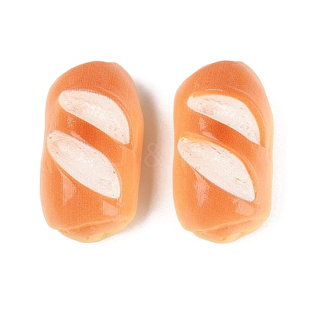 Opaque Resin Imitation Food Cabochons CRES-Q222-06B-1