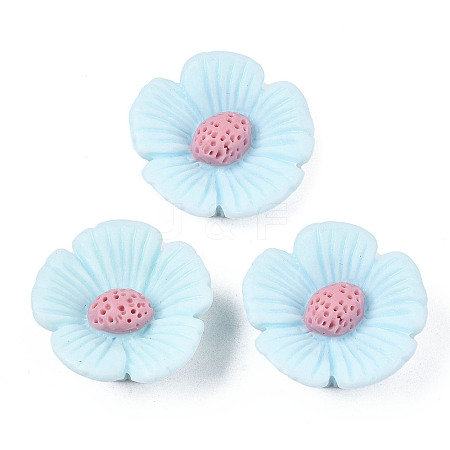 Opaque Resin Cabochons LS-CRES-S302-71D-1