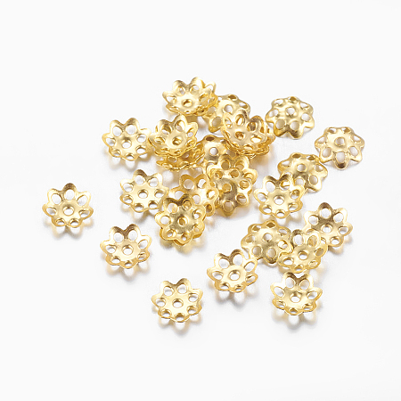 Iron Bead Caps X-IFIN-R197-G-1