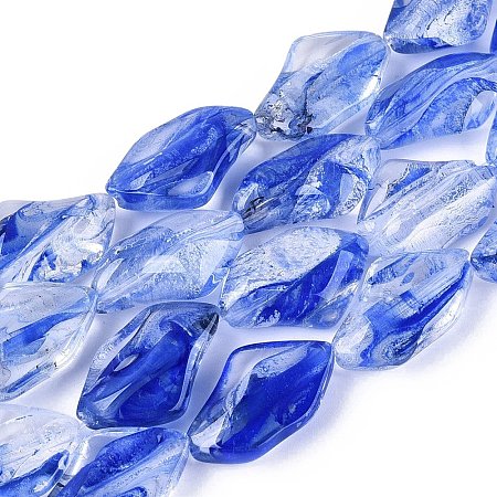 Handmade Lampwork Beads Strands LA-N046-02E-1