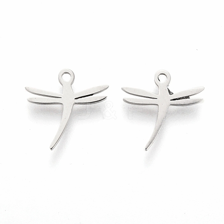 Tarnish Resistant 304 Stainless Steel Charms STAS-I151-10P-1