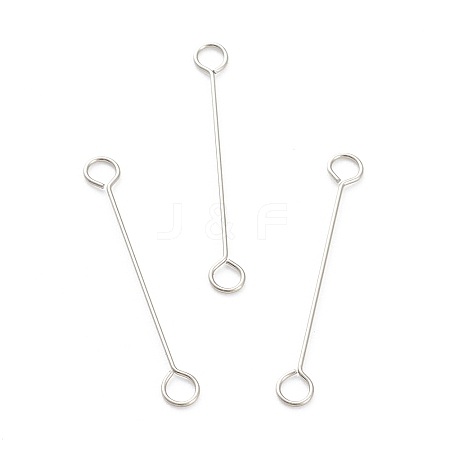 Non-Tarnish 316 Surgical Stainless Steel Eye Pins X-STAS-P277-A02-P-1