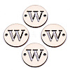 Unfinished Natural Poplar Wood Links Connectors WOOD-S045-140B-01W-1