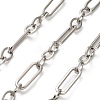 304 Stainless Steel Paperclip & Rolo Chains CHS-A016-46P-A-1