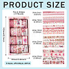 20pcs 5 Styles Scrapbooking Stickers DIY-TAC0029-03D-4