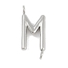 304 Stainless Steel Letter Connector Charms STAS-M108-01P-13-1