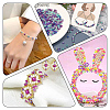 1000Pcs 10 Colors Baking Paint Pearlized Glass Imitation Pearl Round Beads HY-SP0001-01C-6