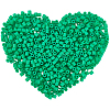 2000Pcs PE DIY Melty Beads Fuse Beads Refills DIY-SP0004-73A-1